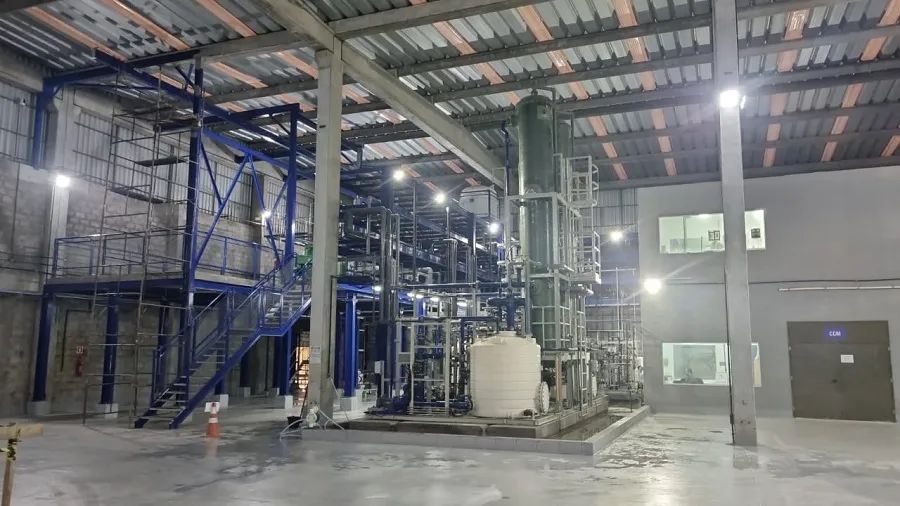 Fábrica da Chlorum Solutions em São Sebastião do Passé entra em operação